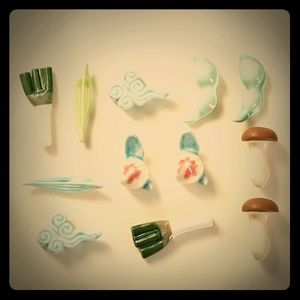 Creative Design Hand Made Lovely ceramic chopstick